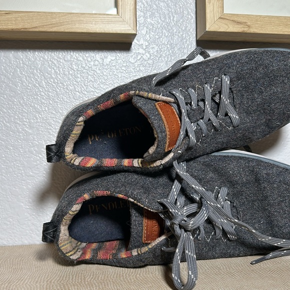 Pendleton Wool Women's Lace-Up Water-Resistant Wool Sneaker 7.5 - Picture 15 of 15